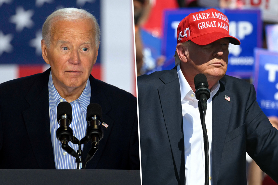 Trump goes quiet as Biden flounders under pressure to step down