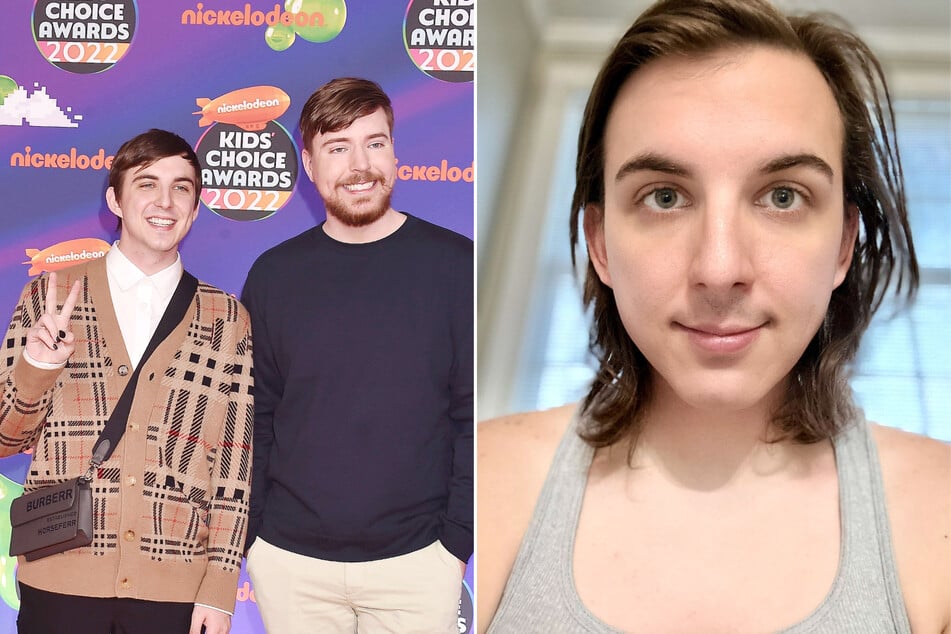 MrBeast's sidekick Chris Tyson unveils new look amid hormone replacement therapy