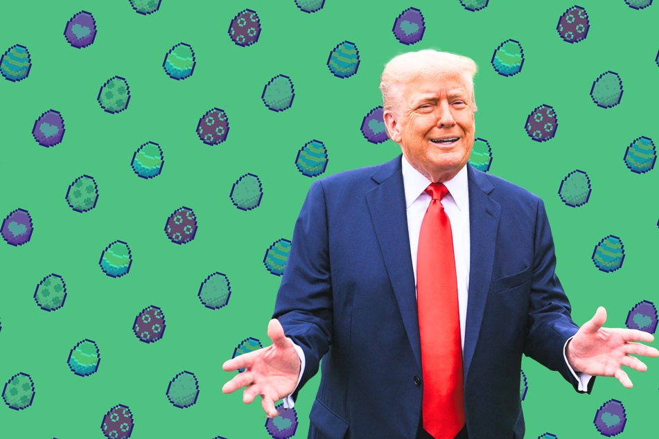 Trump baselessly celebrates egg and gas prices going down "just like I said they would"