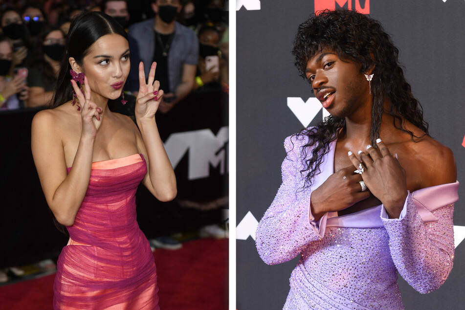 MTV VMAs: Lil Nas X salutes "gay agenda" after taking top prize, as Olivia Rodrigo also wins big