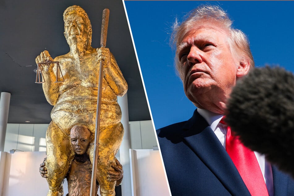 MAGA fans raged on social media after a nude statue of President Donald Trump, called The Orange Plague, was recently unveiled at the European Parliament.