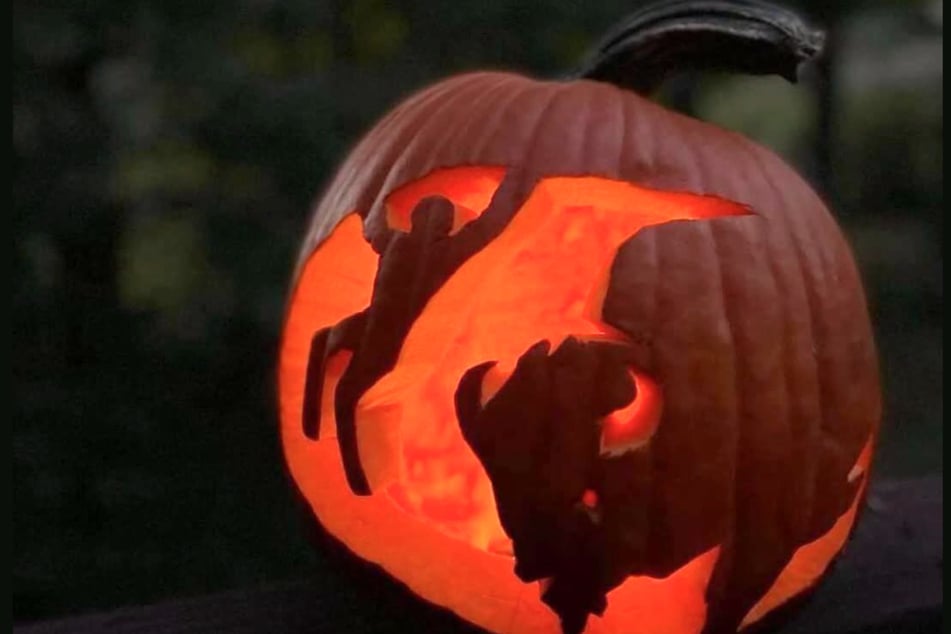 Is there anything scarier than a bison launching someone into the air? Why not let the National Park Service inspire your Halloween pumpkin carving. 