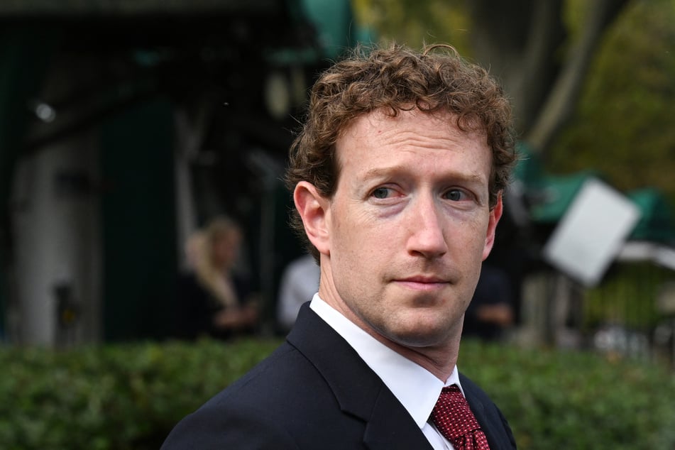 Meta CEO Mark Zuckerberg is pictured after a meeting of tech executives about artificial intelligence at the White House on September 29, 2026.