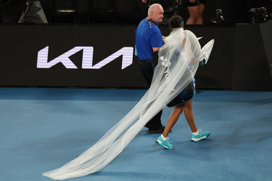 Osaka, who admitted to being "a little strange," defeated Antonia Ruzic in three sets to progress to the next round.