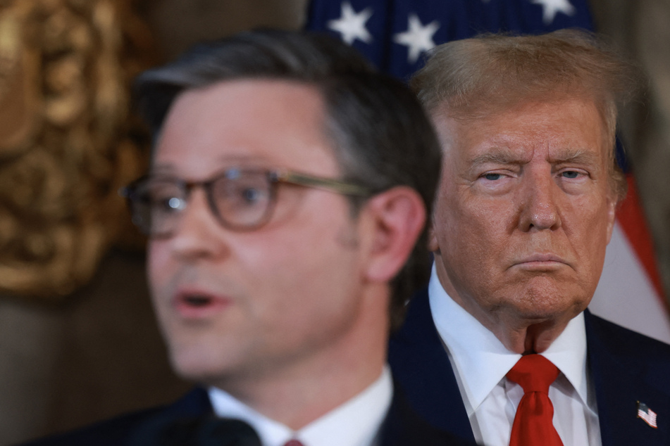 Trump gives House Speaker Mike Johnson a big boost at Mar-a-Lago meetup