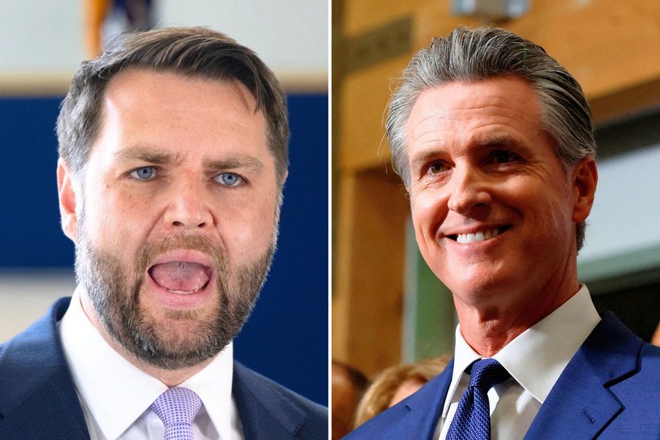 Gavin Newsom rips JD Vance over eyeliner and past hatred for Trump: "Grew a beard and lost his spine"