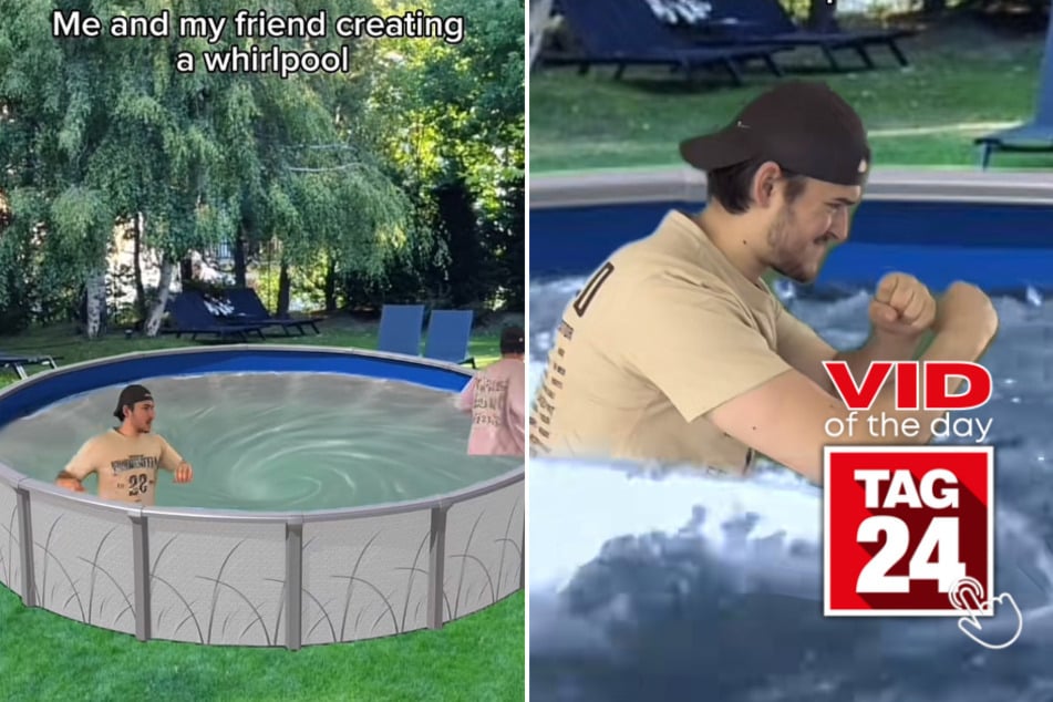 Viral Video of the Day for June 19, 2023: TikToker brings the nostalgia with epic whirlpool challenge