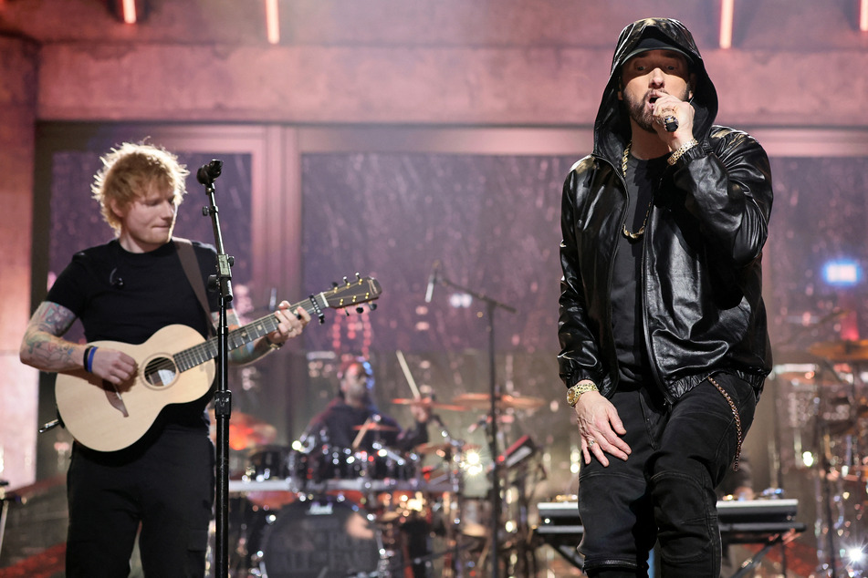 Eminem gets inducted into the Rock & Roll Hall of Fame with moving speech