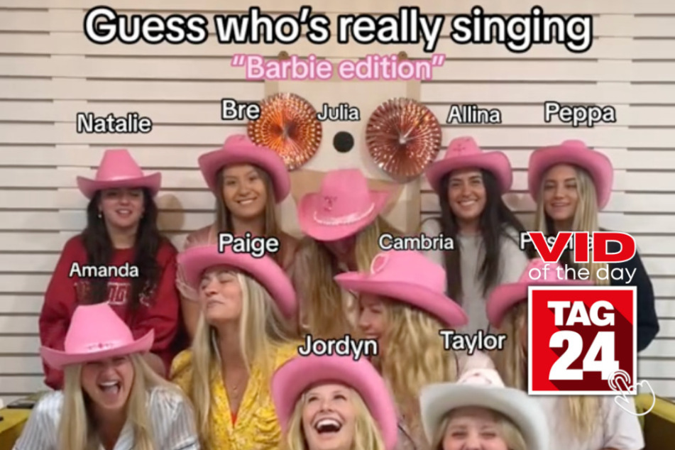 Today's Viral Video of the Day challenges you to tackle the "Who's singing?" challenge on TikTok - Barbie edition!