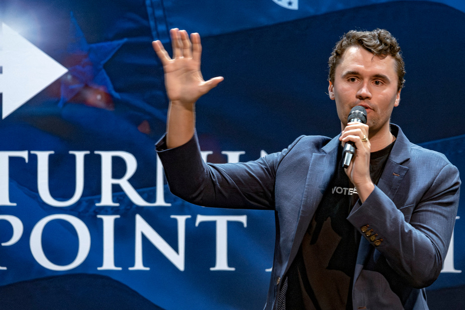 MAGA Congresswoman Anna Paulina Luna is petitioning the House of Representatives to erect a statue in Charlie Kirk's (pictured) honor.