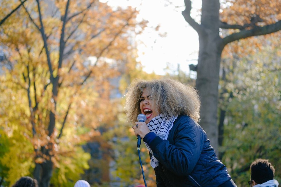 The Party for Socialism and Liberation's presidential candidate, Claudia De la Cruz, is calling for a working-class movement to take on the US political elites.