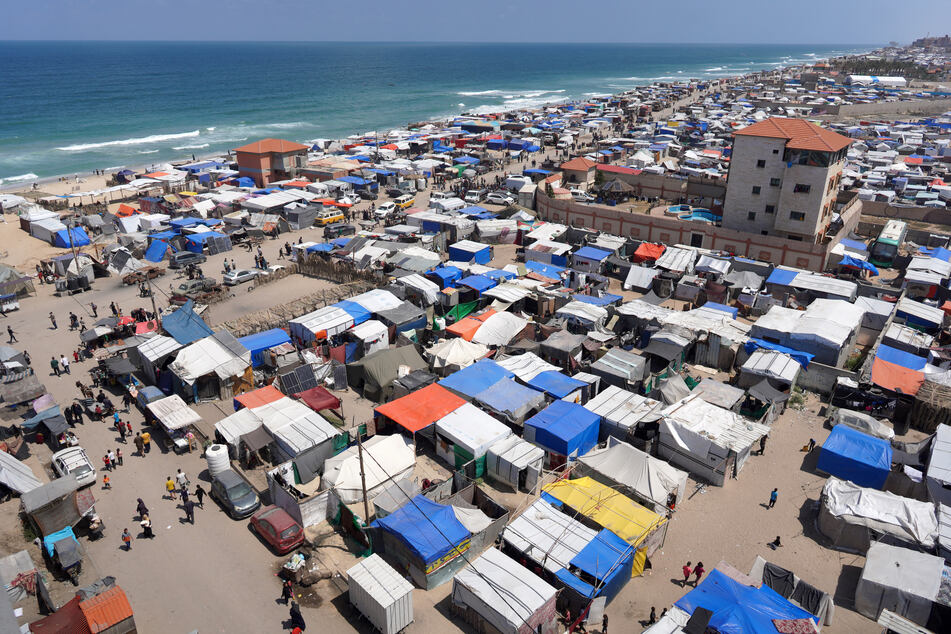 Hundreds of thousands of Palestinians are still sheltering in the southern city of Rafah, which Israel is now targeting through a ground invasion.