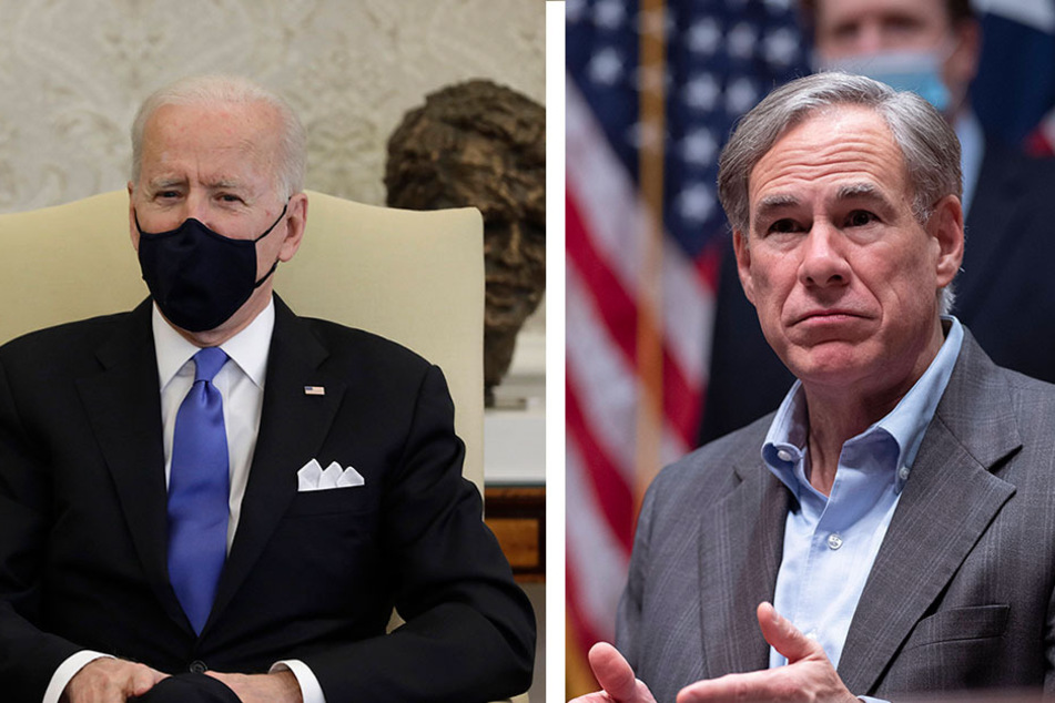 After lifting mask mandate, Texas Governor Abbott blames Biden for Covid-19 risk