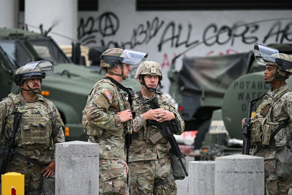 California asks for restraining order to block troops sent by Trump