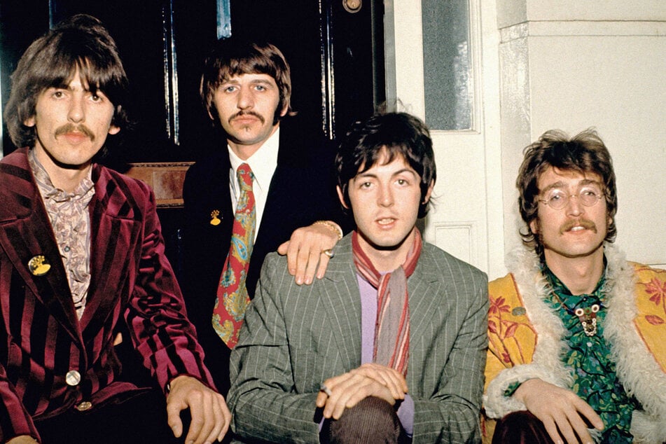 (From l. to r.) George Harrison, Ringo Starr, Paul McCartney and John Lennon pictured in 1967.