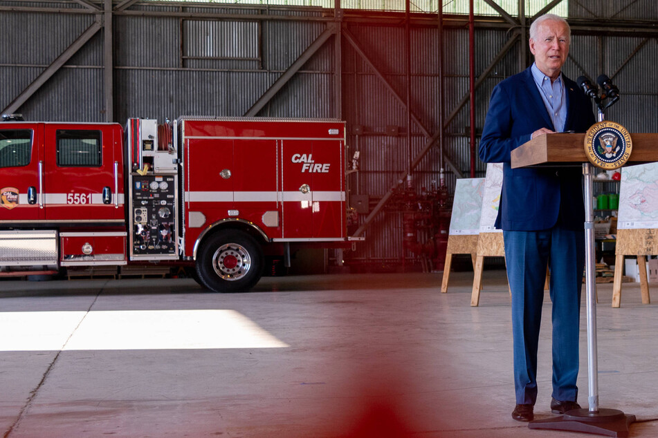 Biden sounds the alarm on wildfire danger during California trip