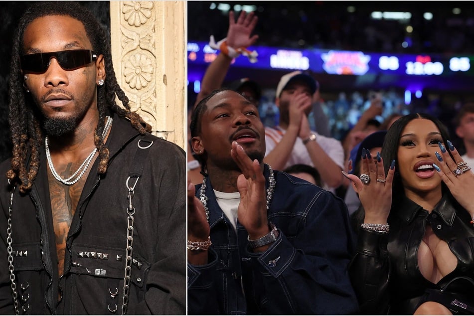 Cardi B's ex Offset throws shade at her boyfriend Stefon Diggs: "It's like the unseasoned version"