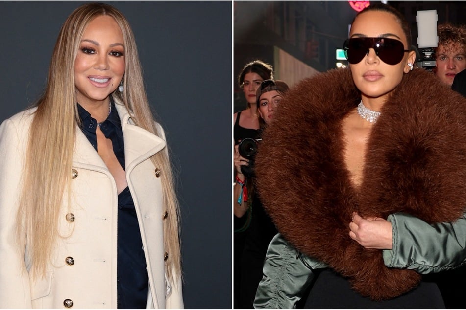 Kim Kardashian and Mariah Carey have a "diva-off" at Gucci Cruise show
