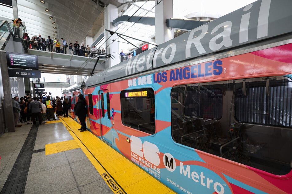 LAX was set to offer a train connecting travelers to the city's subway system, but the project remains in the testing phase.