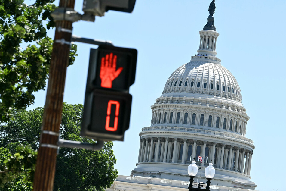 The US Capitol is pictured in Washington DC on June 4, 2026, as lawmakers began a marathon amendment process on a $70 billion immigration enforcement bill.