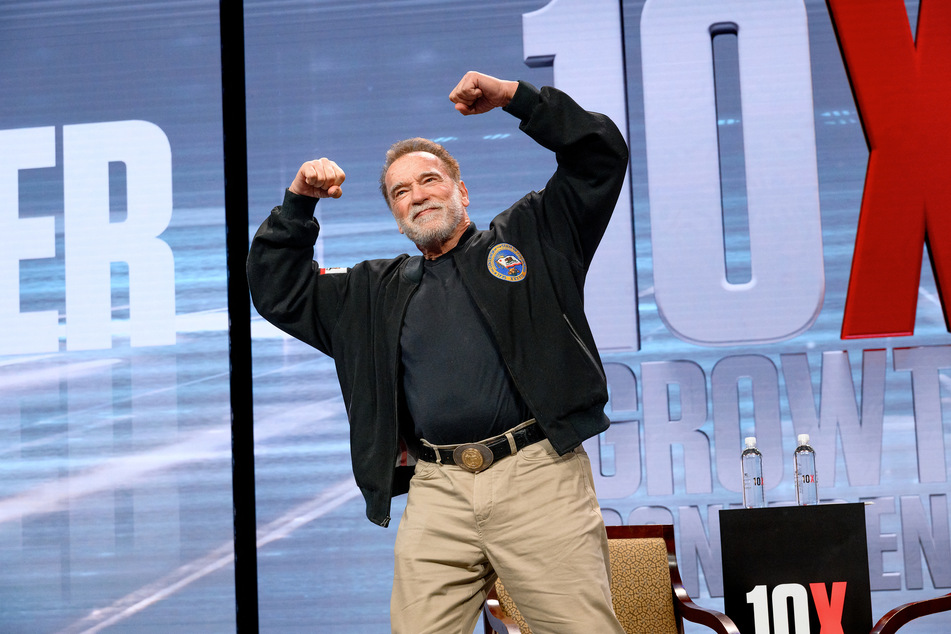 Arnold Schwarzenegger has been turned into a world record-breaking action figure.