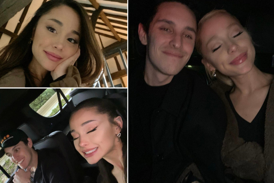Social media users are speculating whether Ariana Grande (r) and Dalton Gomez are getting a divorce.