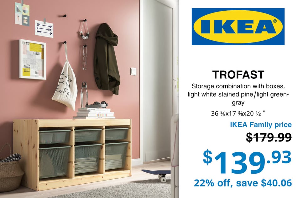 Great deals like this one and many more await you with an IKEA Family membership!