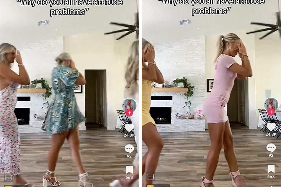 Cavinder sisters give off major sass and attitude in TikTok parade