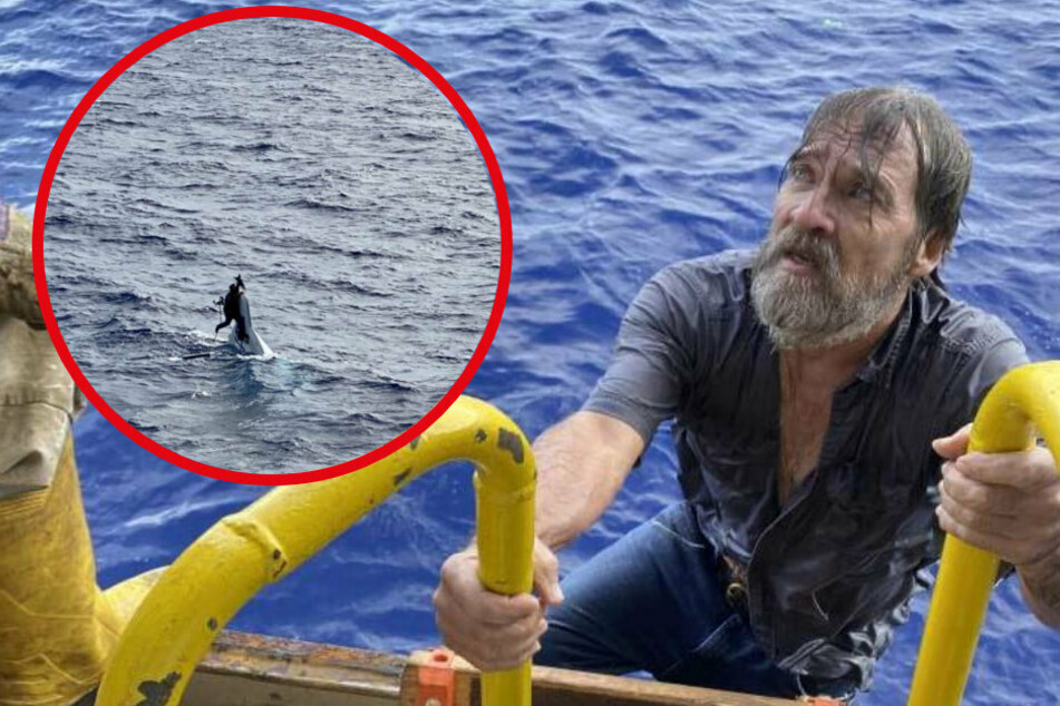 Miraculous rescue: missing boater found clinging to the hull of capsized vessel