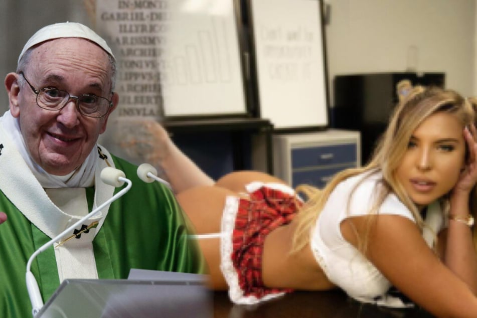Pope Francis likes photo of adult model on Instagram