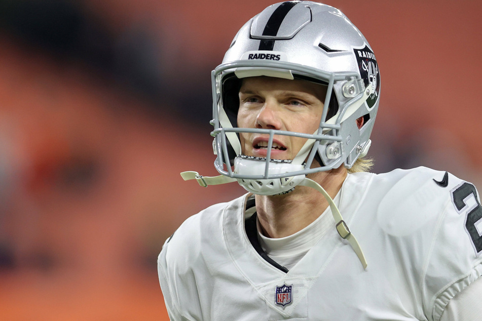 Daniel Carlson of the Raiders scored the game-winning kick.