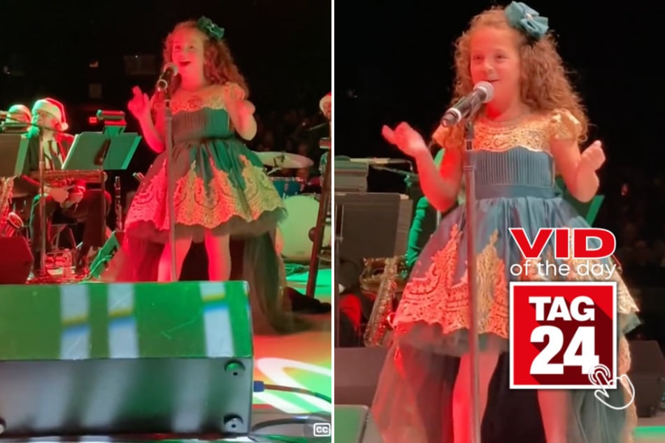 Viral Video of the Day for December 21, 2024: Seven-year-old stuns audience at Christmas performance!