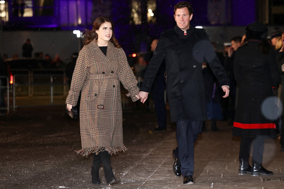 Princess Eugenie (l.) and her husband Jack Brooksbank were long considered close friends of the Duke and Duchess of Sussex.