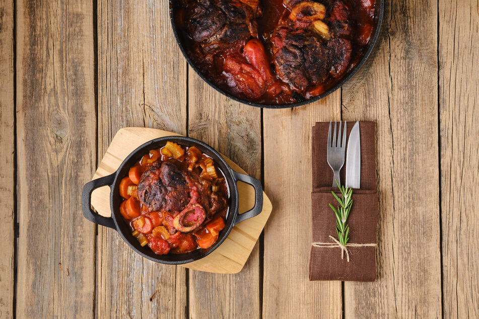 Colorful and sumptuous, you can't go wrong with a well-made osso buco.