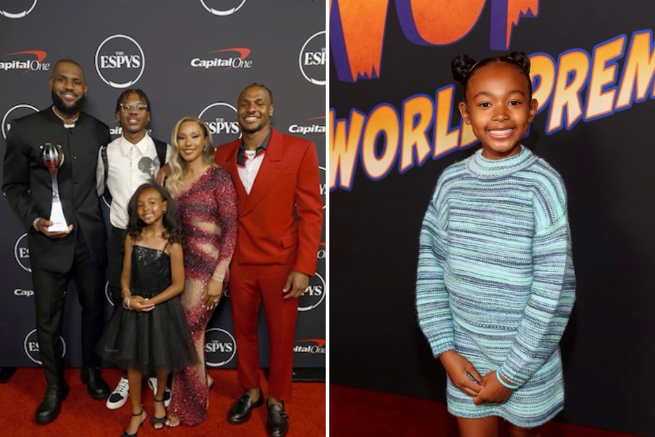 LeBron James' daughter hilariously calls her mom out at 2023 ESPY Awards