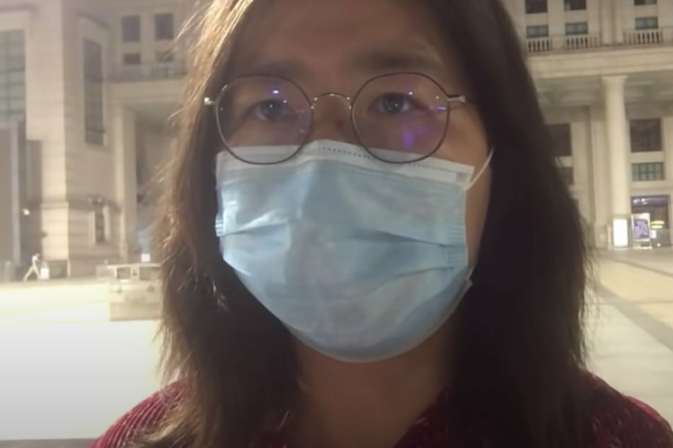 On her YouTube channel, Zhang Zhan (37) reported live from Wuhan.