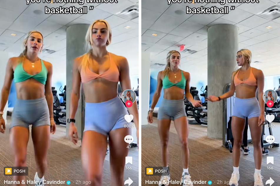Cavinder twins dance in the face of haters in "shining" TikTok