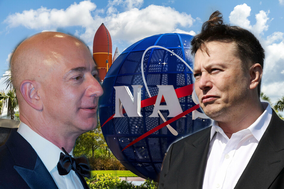Billionaire space battle gets nasty as Bezos' Blue Origin sues NASA over Elon Musk contract