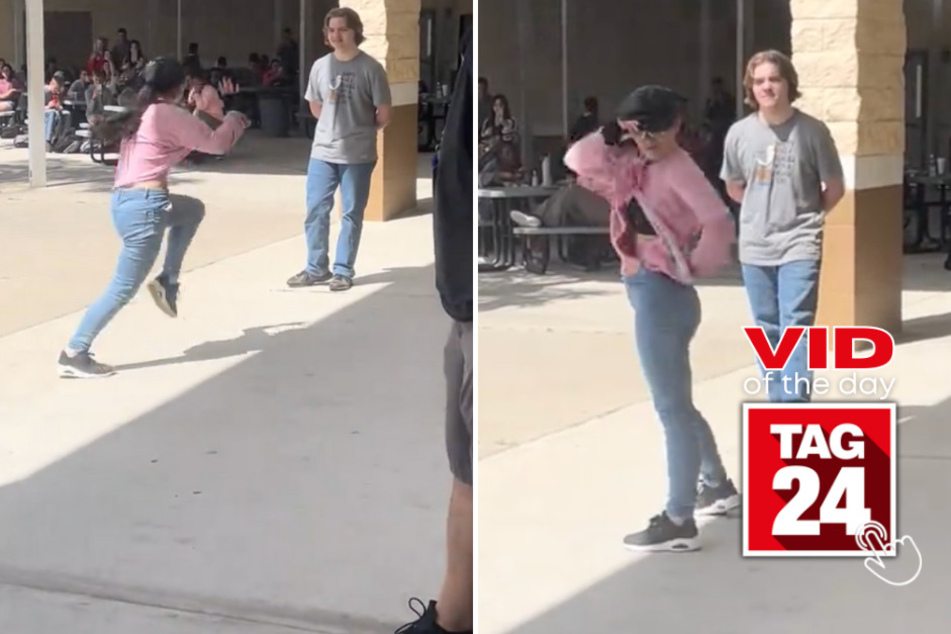 Viral Video of the Day for March 14, 2024: High school dance-off goes viral for epic reason!