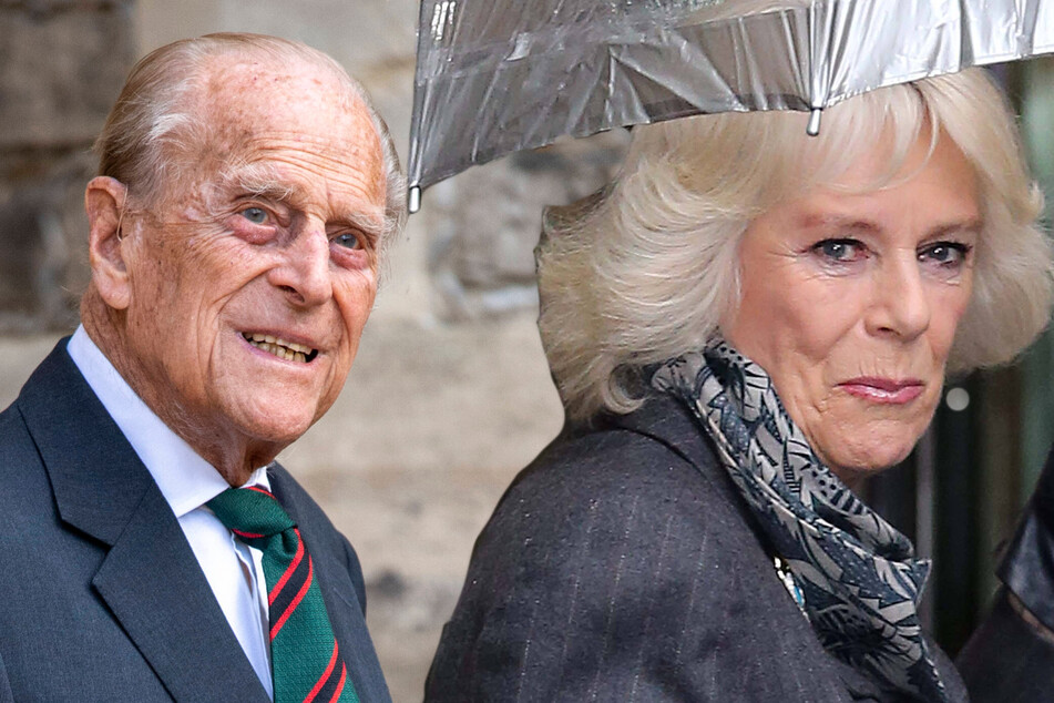 Duchess Camilla gives an update on Prince Philip's health after hospitalization
