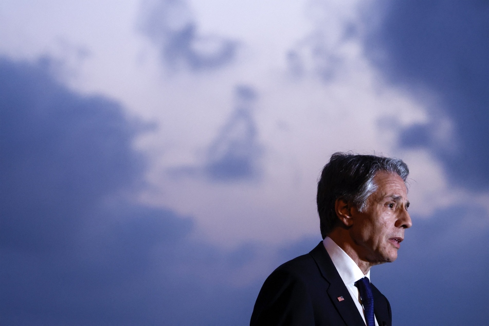 Blinken visits Gaza border crossing near Rafah to check aid delivery