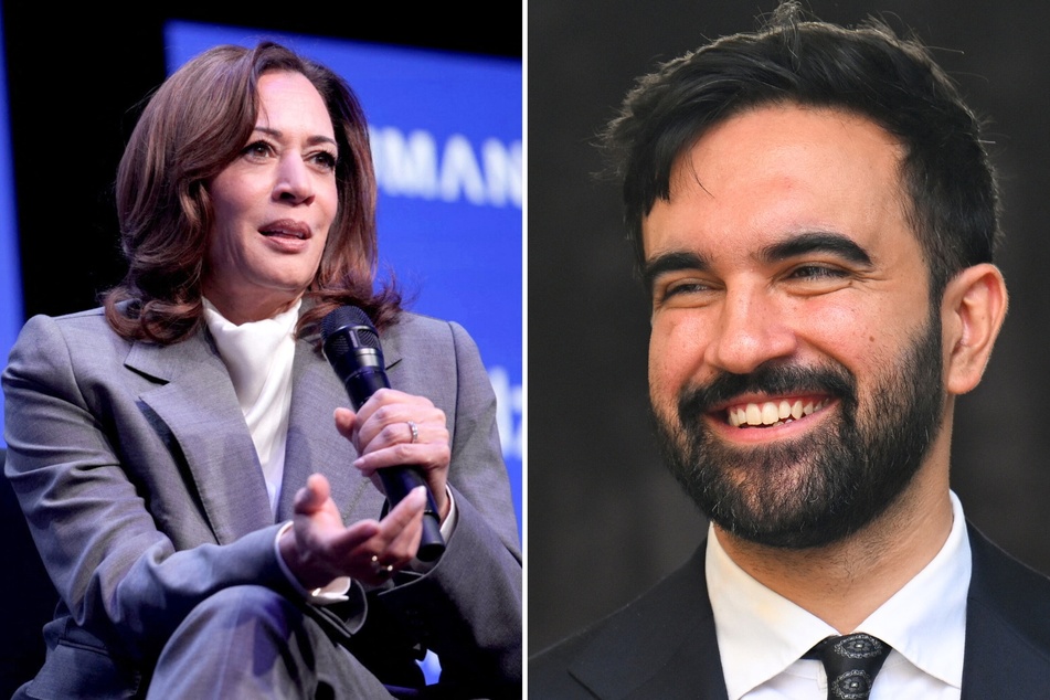 Kamala Harris throws her support behind Zohran Mamdani as NYC mayoral race heats up