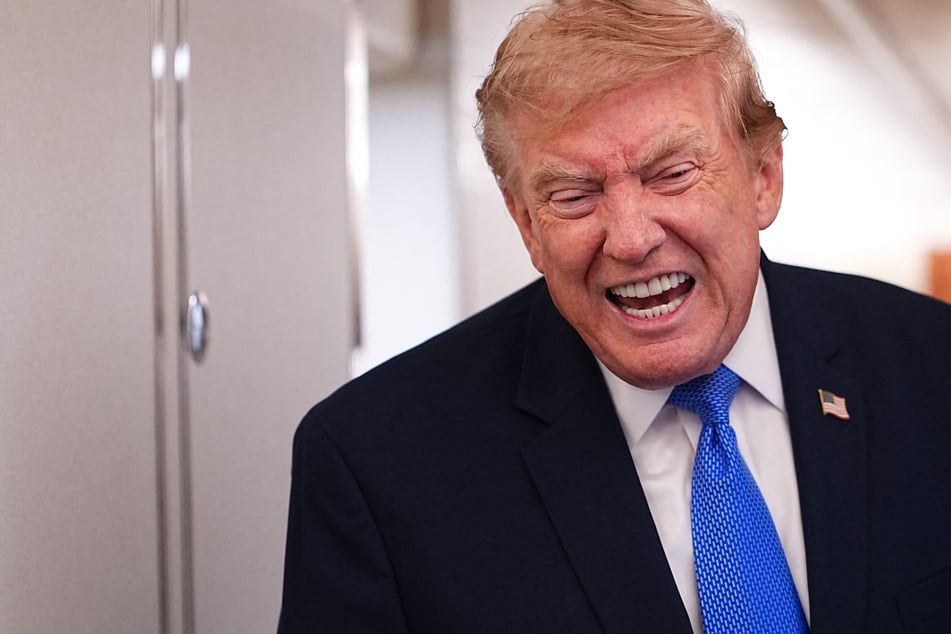 Trump demanded a "Deal, or Total surrender" from Iran in an angry social media post after Tehran denied that it was in negotiations with the US.