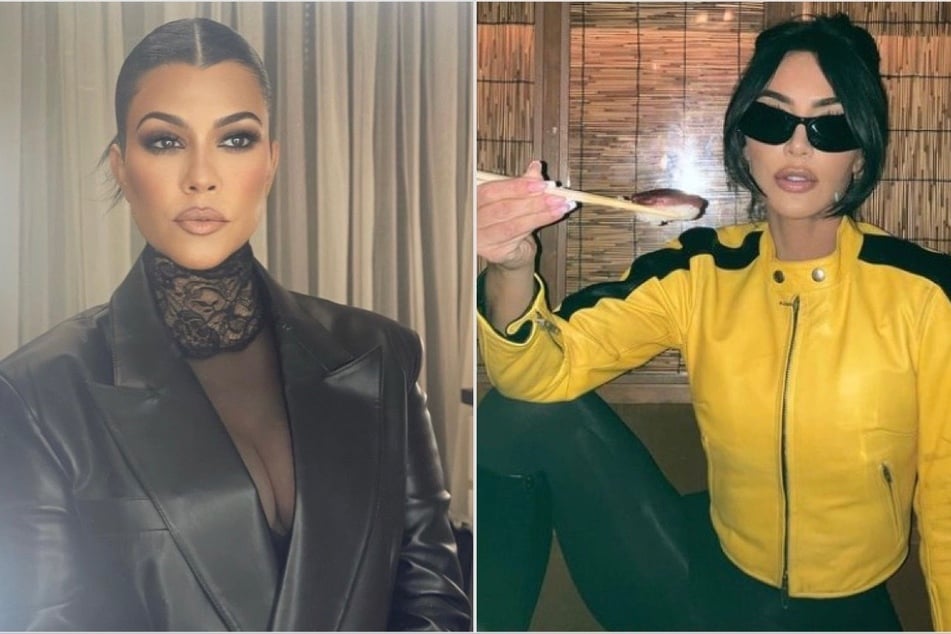 Kourtney and Kim Kardashian hash out their differences amid heated feud