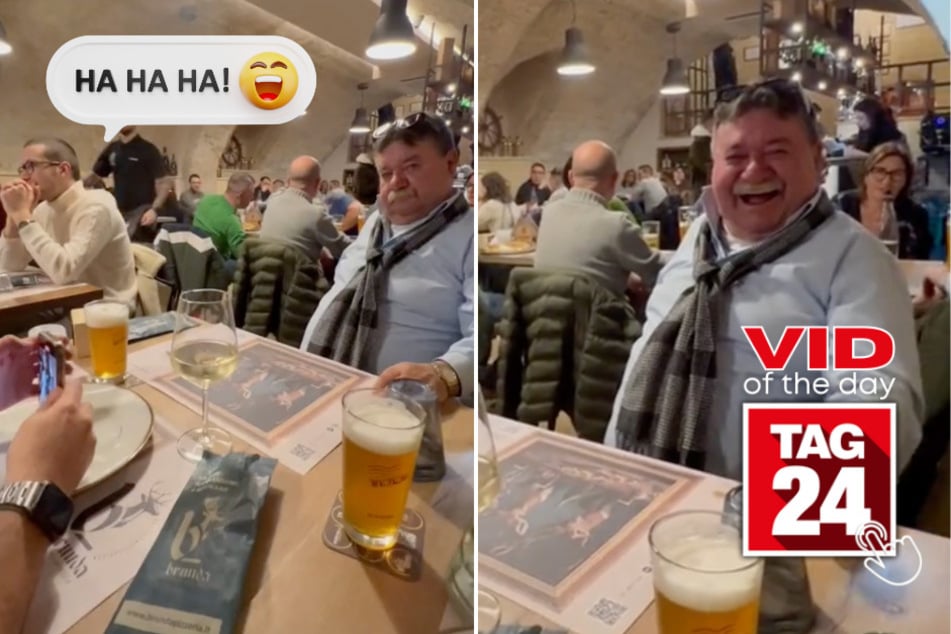 Viral Video of the Day for January 26, 2024: Man's cackle turns quiet restaurant to hysterical chaos!