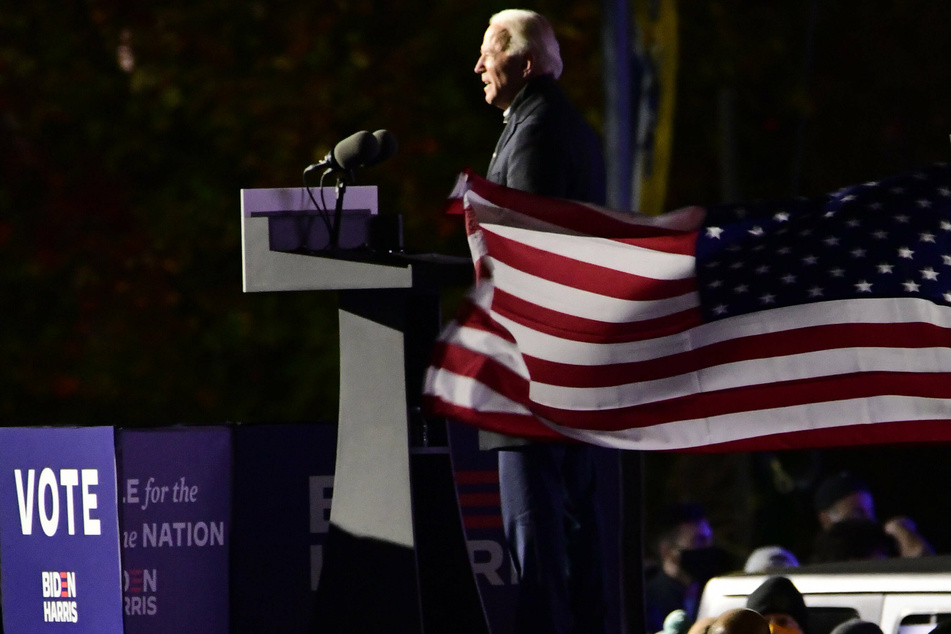Democratic candidate Joe Biden wrapped up his campaign tour in Pittsburgh, Pennsylvania.
