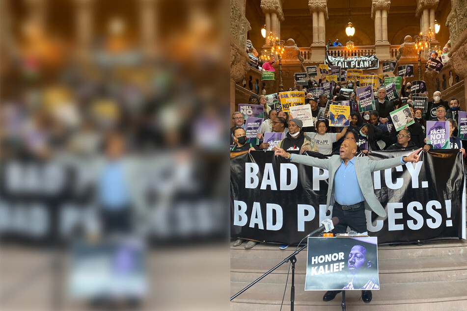 New York activists protest Gov. Hochul's plan to roll back bail reform
