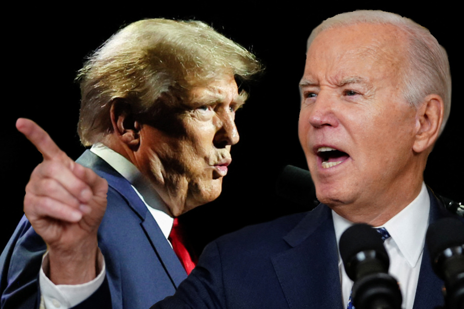 Biden blasts Trump's latest "dumb" and "dangerous" threats