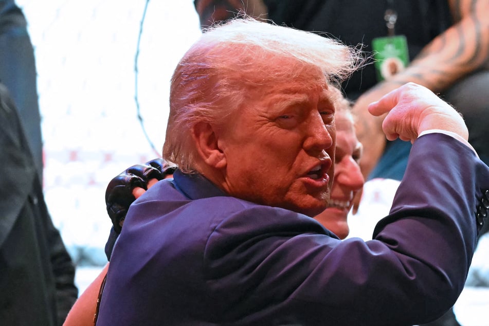 President Donald Trump said the White House would host a UFC fight on June 14, when he celebrates his 80th birthday.