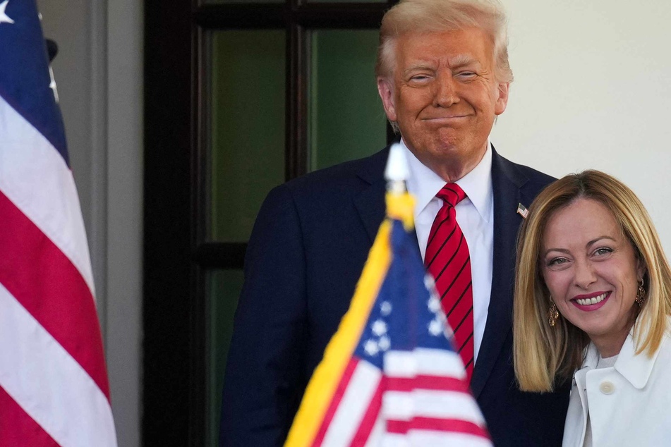 Trump talks up EU tariff deal as Italy's Meloni turns on the charm